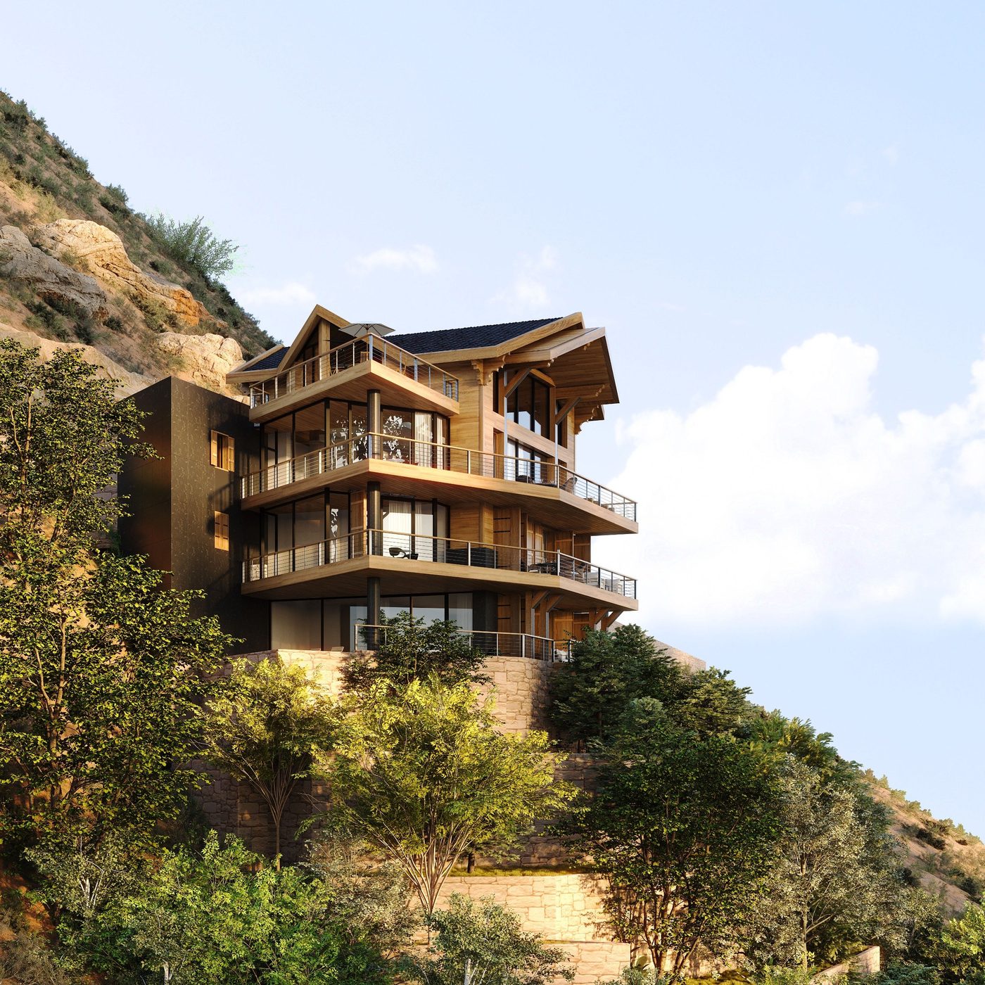 Private Chalet Mzar